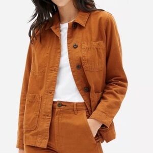 Everlane Chore Jacket- Copper (rusty orange)